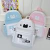 New college style polka dot schoolbag female student large capacity backpack casual Japanese fashion versatile backpack