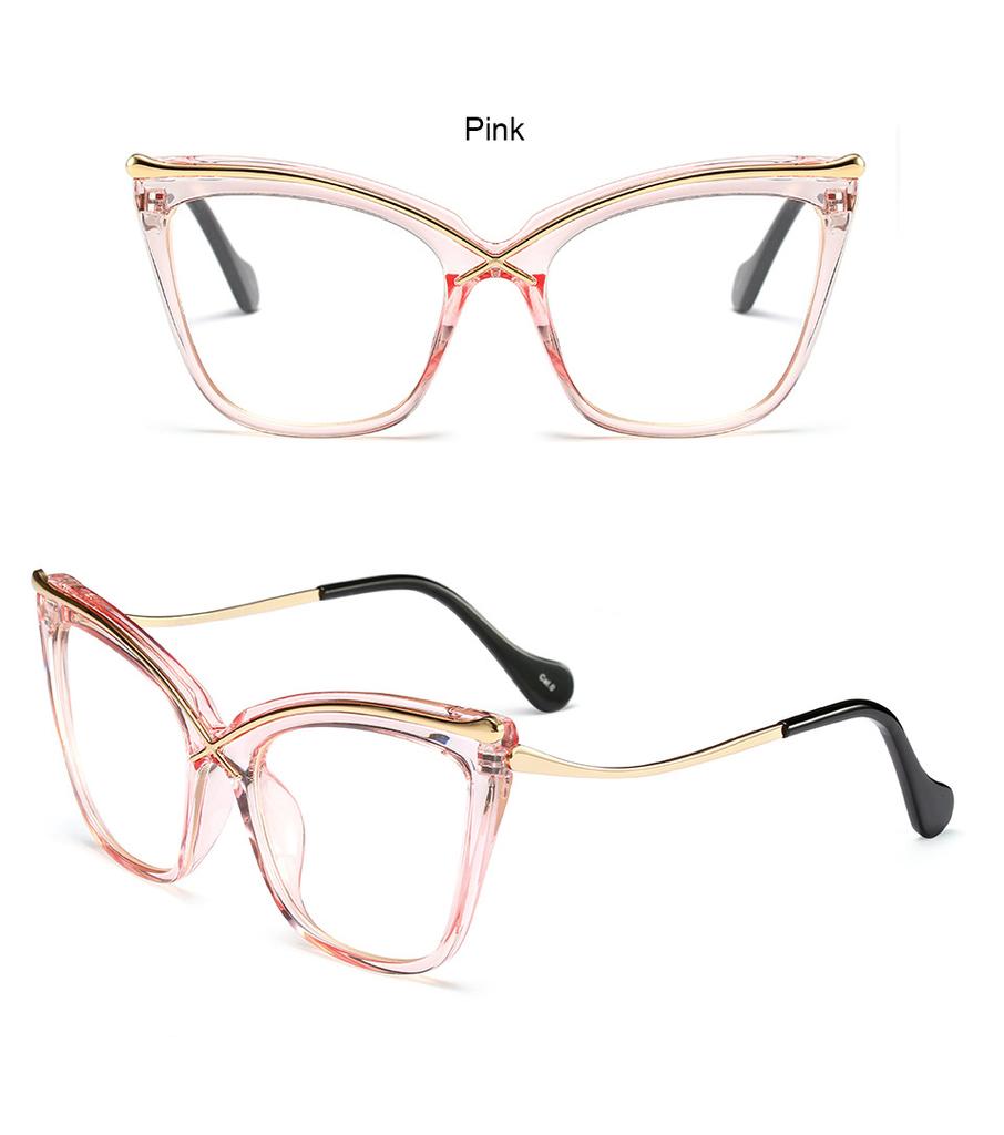 Oversized Leopard Cat Eye Reading Glasses Women Vintage Big Frame Anti Blue Light Presbyopia Glasses +2 +4 Leesbril