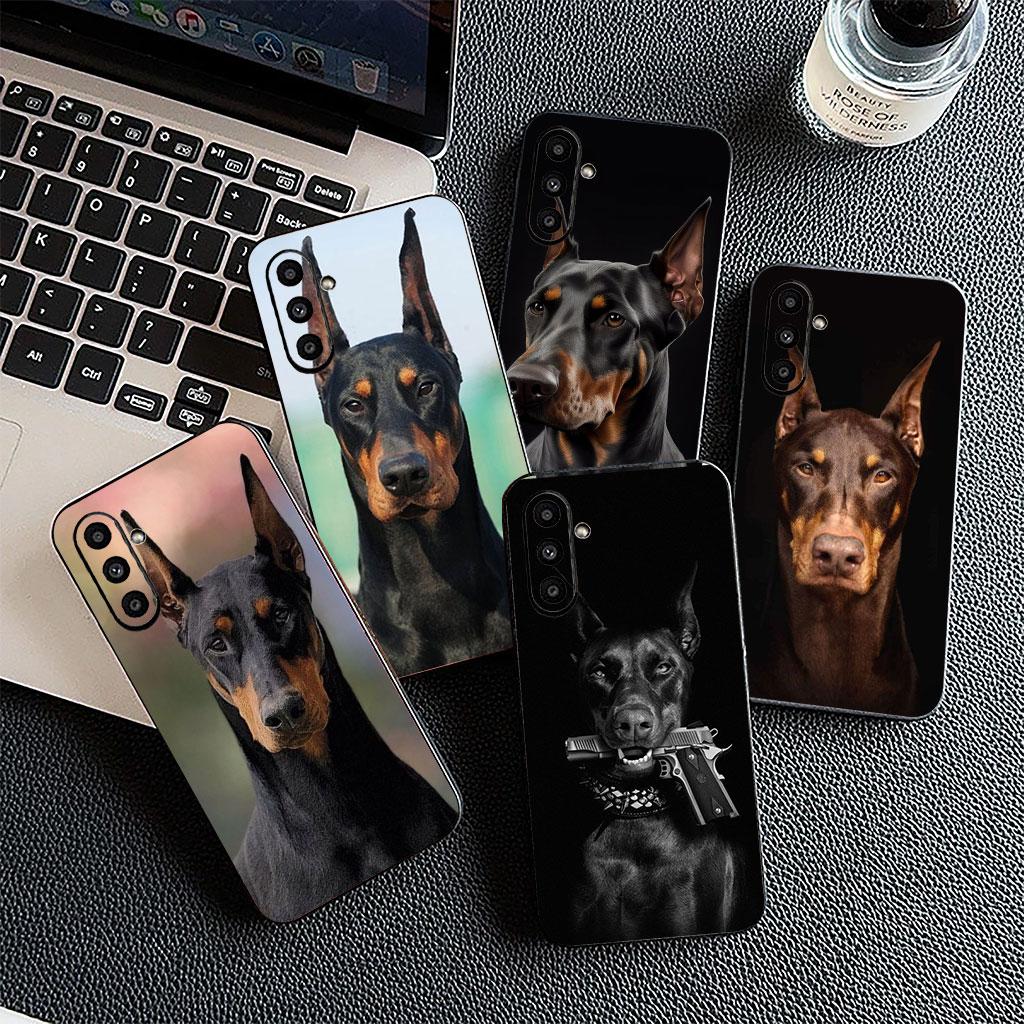 Doberman Dog Casing Phone Cover for Xiaomi Poco C75 C65 C71 C85 X7 X6 X5 M6 M7 F7 F8 Ultra F6 Pro Soft Case