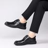 Pánské jarní business casual boty z pravé kůže, pánské svatební společenské oxfordky, klasické šněrovací, elegantní společenské formální boty do kanceláře