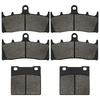 Motorcycle Front Rear Brake Pads for Suzuki Hayab GSX1300R 99-07 GSXR 1100 W 93-98 GSF1200 Bandit 01-05 GSXR750 94-99 TL1000R