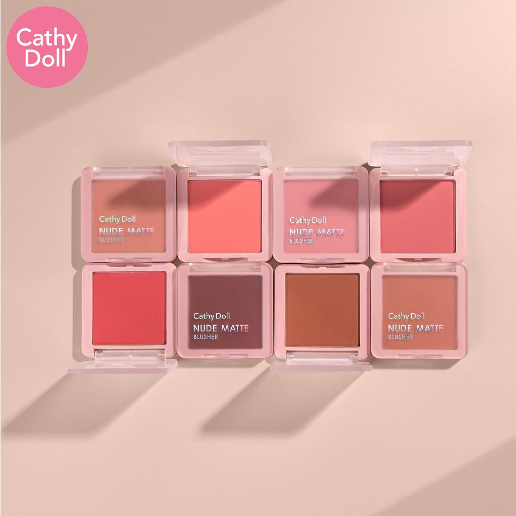 Karmart CATHY DOLL NUDE MATTE BLUSHER 6 G - Thai Cosmetic Make Up