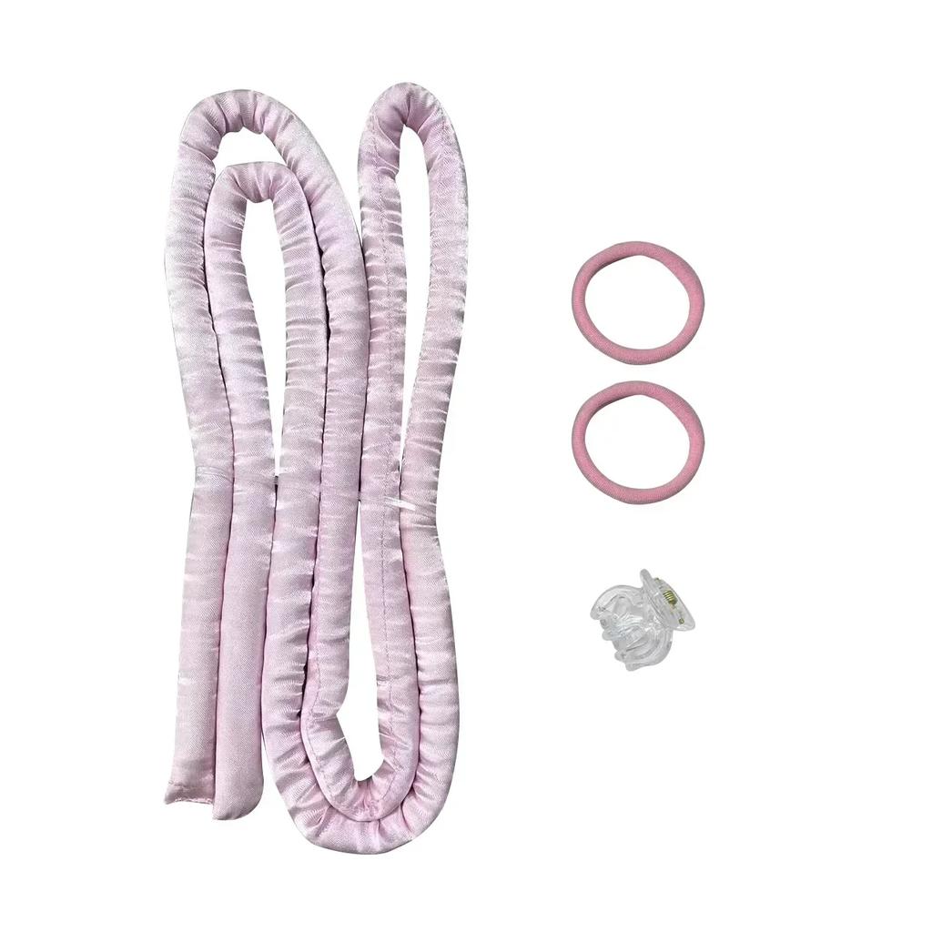1 Set Heatless Curling Rod Headbands Soft Hair Curlers No Heat Rollers Lazy Silk Curls Sleeping Headband Ties Hair Styling Tools
