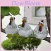 Garden Chicken Yard Decor With Resin Material For Outdoor Lawn And Party Celebrations