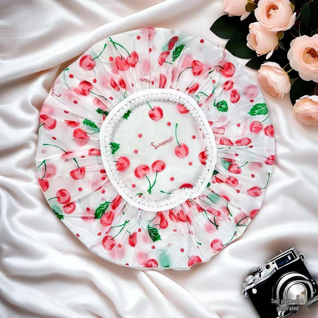 Waterproof Disposable Shower and Bath Cap for Women - Thickened, Enlarged, and Anti-Smoke Design