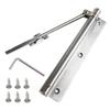 Lightweight Automatic Door Closer Stainless Steel Door Closing Hinge  Office Use