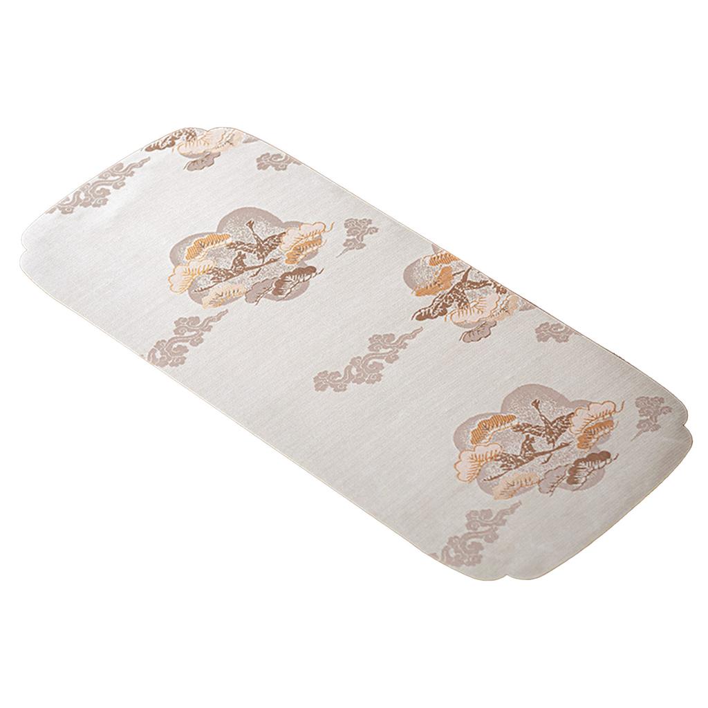 Embroidery Tea Mat Washable Absorbent Tea Ceremony Mat Decorative Tabletop Placemat for Tea Set Exquisite Chinese Style