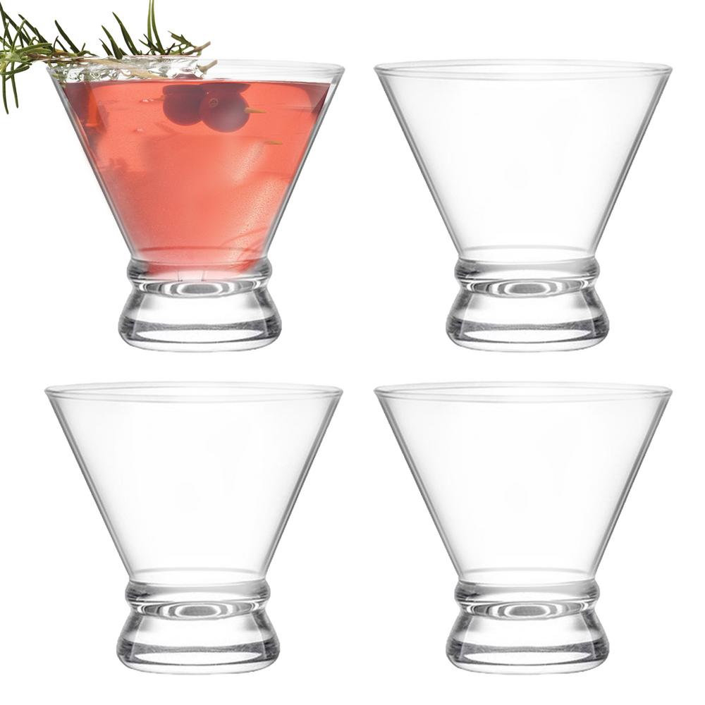 Koktejlové kelímky 200 ml sada sklenic na víno Sada se zahuštěným základem pro domácí bar kavárnu Rodinná setkání a