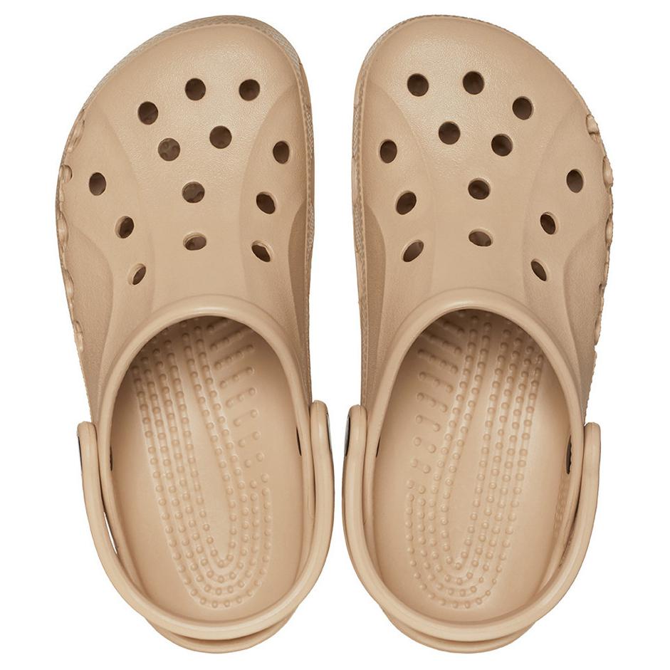 Crocs Eva Round Toe Slip-On Clogs Unisex Footwear Brown 210131-212