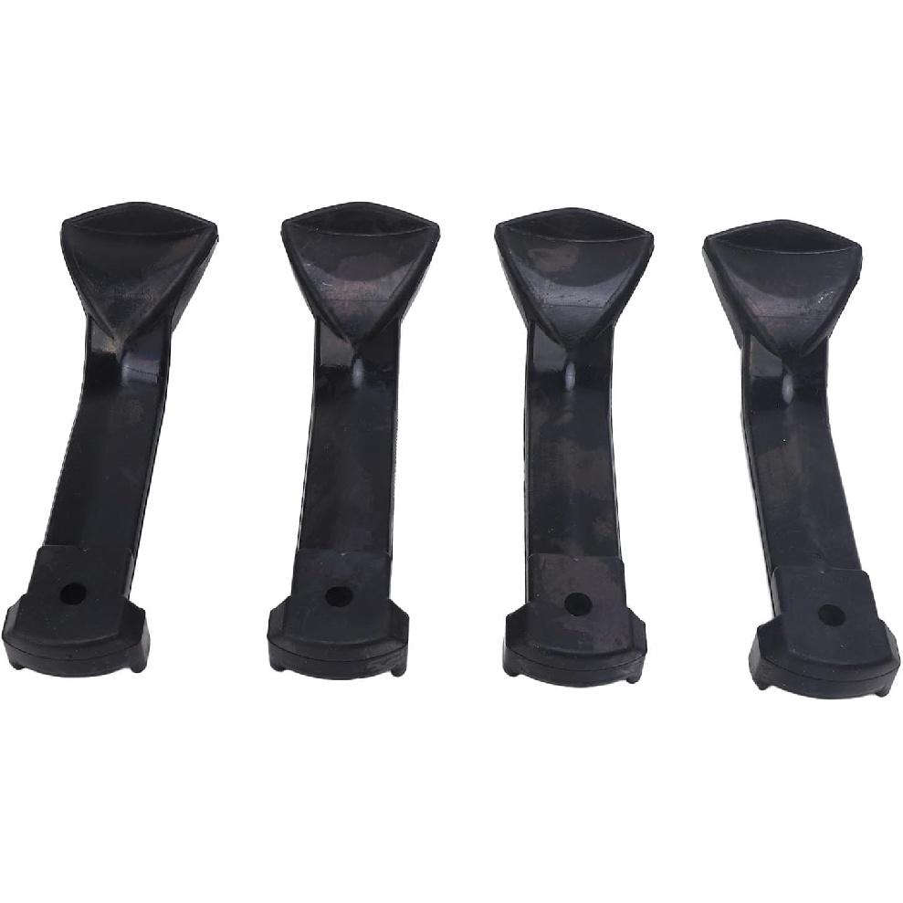 4 Sets Hood Strap Panel Latch Kit 517302448 Impact Proof Hood Strap Panel Locking Latch Replacement for Ski Doo REV MXZ GTX