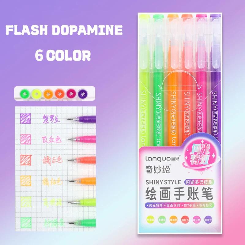 

Kawaii Morandi Gray Gel Pen Set Multi Color Diary Pen Handbook Pen Marker Liner Ballpoint Penor Writing Student Office Supplies