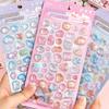 Creative 3D Relief Stickers Cartoon Diy Diary Stationery Stickers Funny  Decor Stickers Cute Aesthetic Stickers Gifts