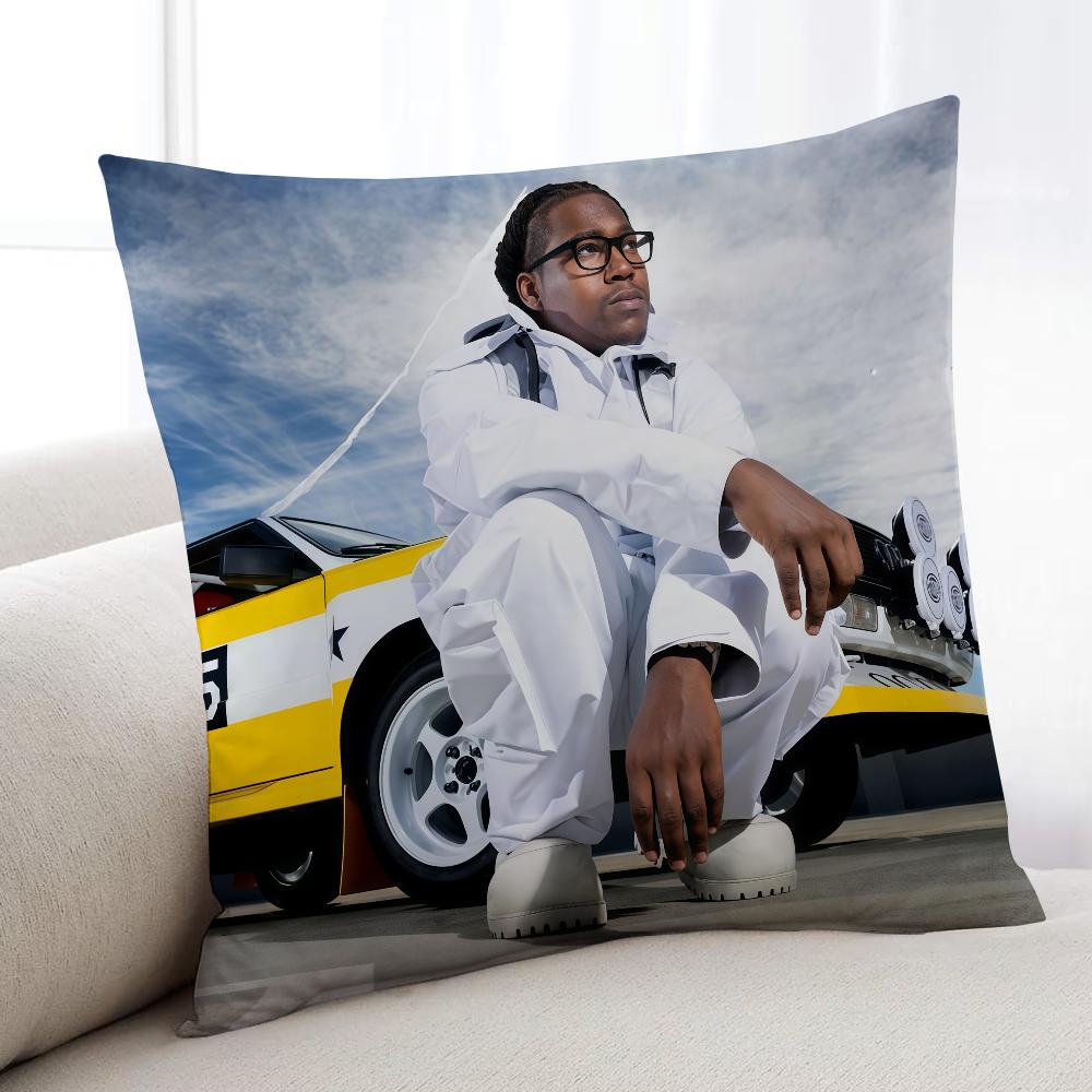 Rapper DDon Toliver Octane cushion cover Home Bedding Sofa living Room pillowcase Simple Soft Skin Cushion Cover Party Gift