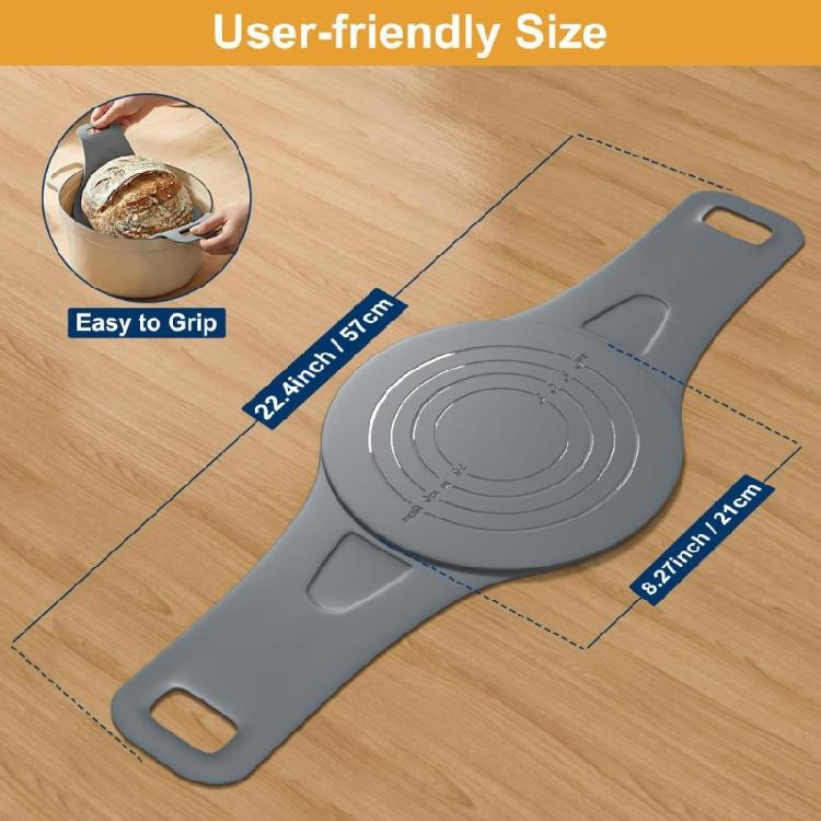 Silicone Baking Sheet Round Shape For Even Heat Distribution In Baking