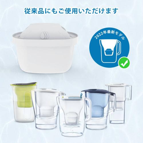 YIZEN Compatible Brita Cartridges for Water Purification, Pot Cartridges, Brita Compatible (Set of 6)