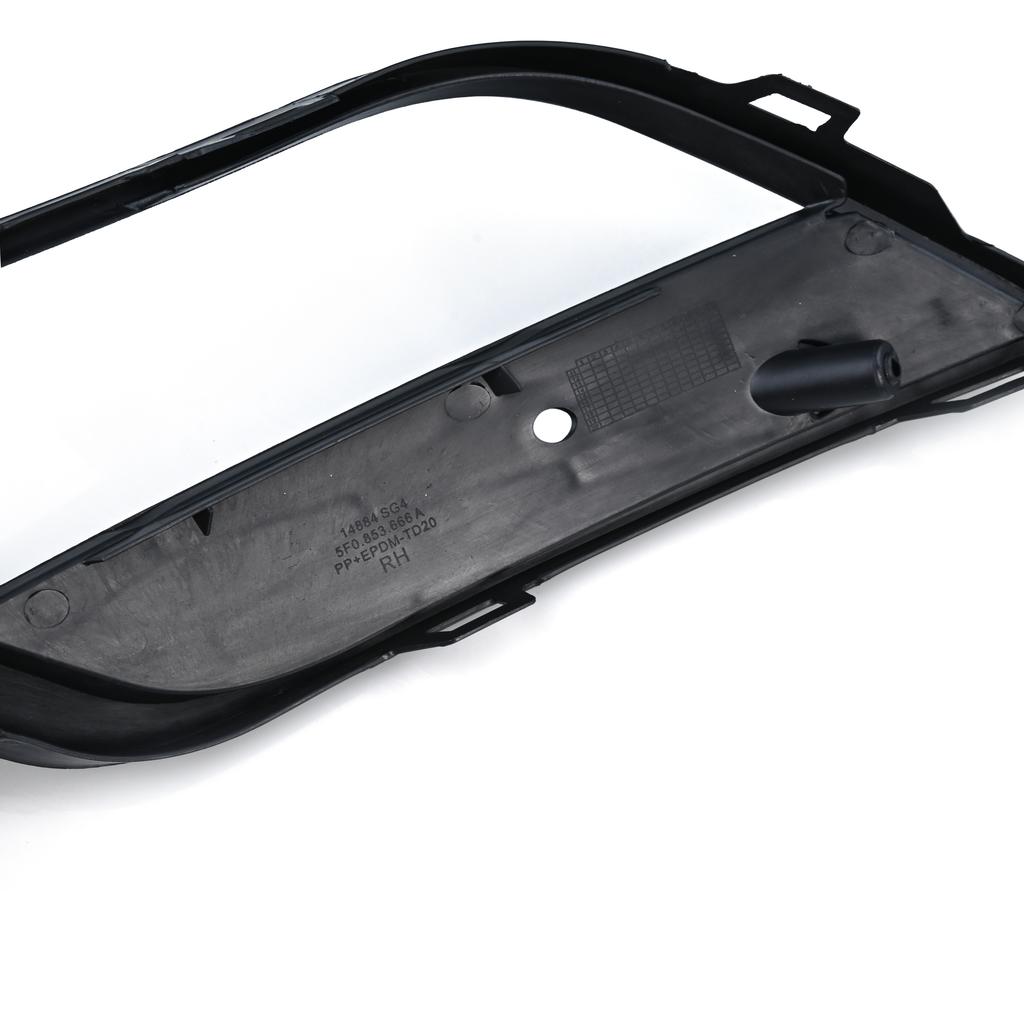 For Seat Leon 2013 2014 2015 2016 Front Bumper Fog Lamp Cover Frame Grille Light Trim with Hole No Hole 5F0853665A/5F0853666A