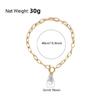 Lightweight Elegant Acrylic Drop Pendant Necklace E Comfortable Clavicle Chain Accessories for Everyday Use
