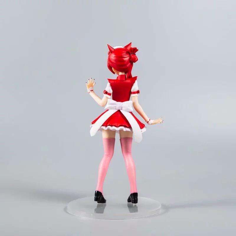 Honkai Impact 3 Himeko Standing maid Ver. PVC Action Model doll Toys 21CM