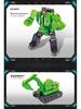 6-in-1 Transforming Construction Vehicle & Robot Toy for Kids