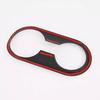 Carbon Fiber Front Water Cup Holder Cover Trim for Kia K3 Forte Cerato -