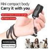 Portable Ultrasonic Dog Barking Control Trainer Long Distance USB Rechargeable with LED Light Outdoor Anti Bark Deterrent Device