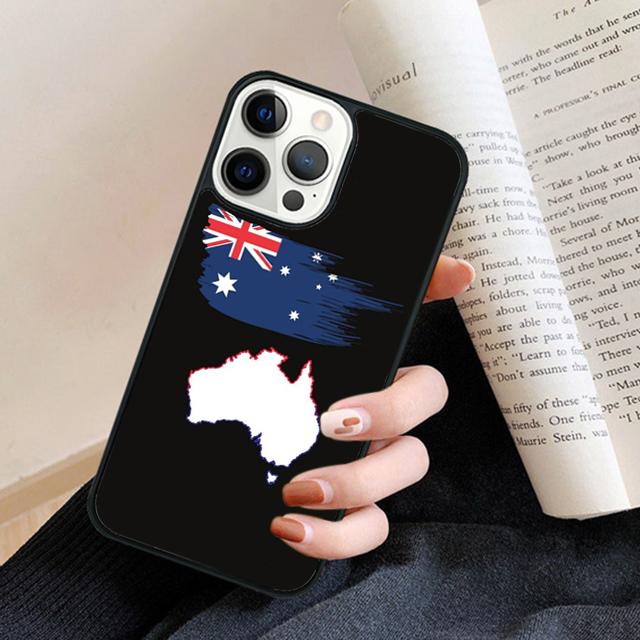 Australian Flag Phone Case Cover For iPhone 17 Air 16 15 14 plus 11 12 13 pro max coque Shell Fundas