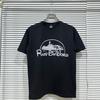 Unisex Loose Fit Cotton T-Shirt With Geometric Letter Print Casual Top Teens Adults
