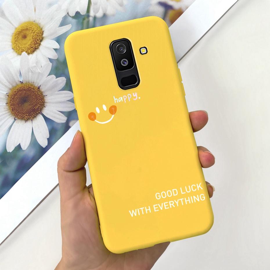 Fashion Case For Samsung Galaxy A6 Plus 2018 Soft Silicon TPU Back Cover For Samsung A6 2018 A 6 A6+ A6plus Phone Cases