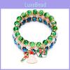 Christmas Party Gift Bracelets With Santa Snowman Beads And Festive Elements For Women