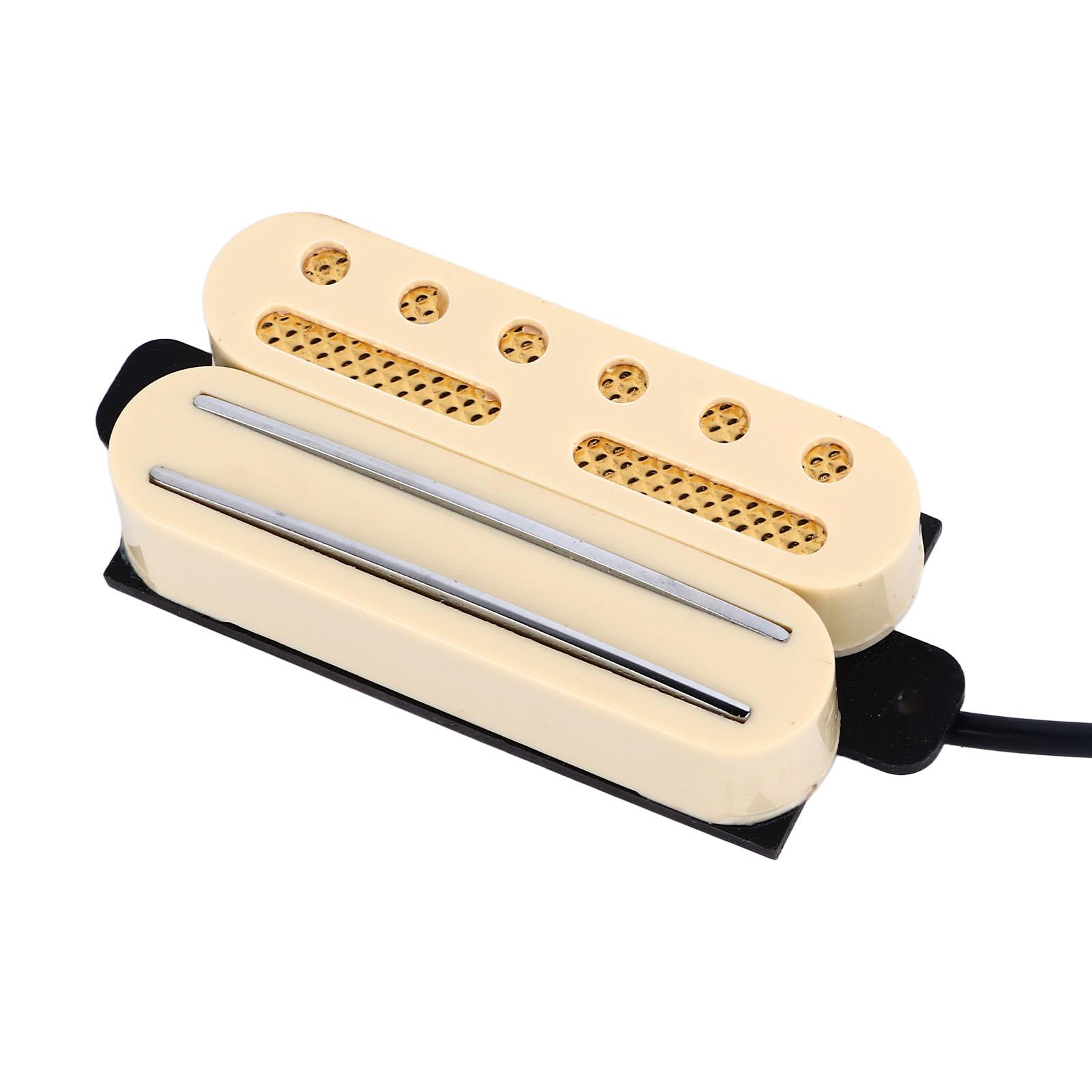 

Электрогитара Dual Rail звукосниматель металлический чистый звук многофункциональный гитарный звукосниматель для выступления