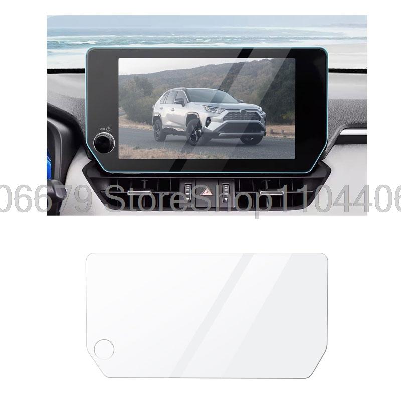 Tempered Glass Screen Protector For Toyota RAV4 2023 2024 10.5 Inch Car Infotainment Radio GPS Navigation Lcdscreen Inteior