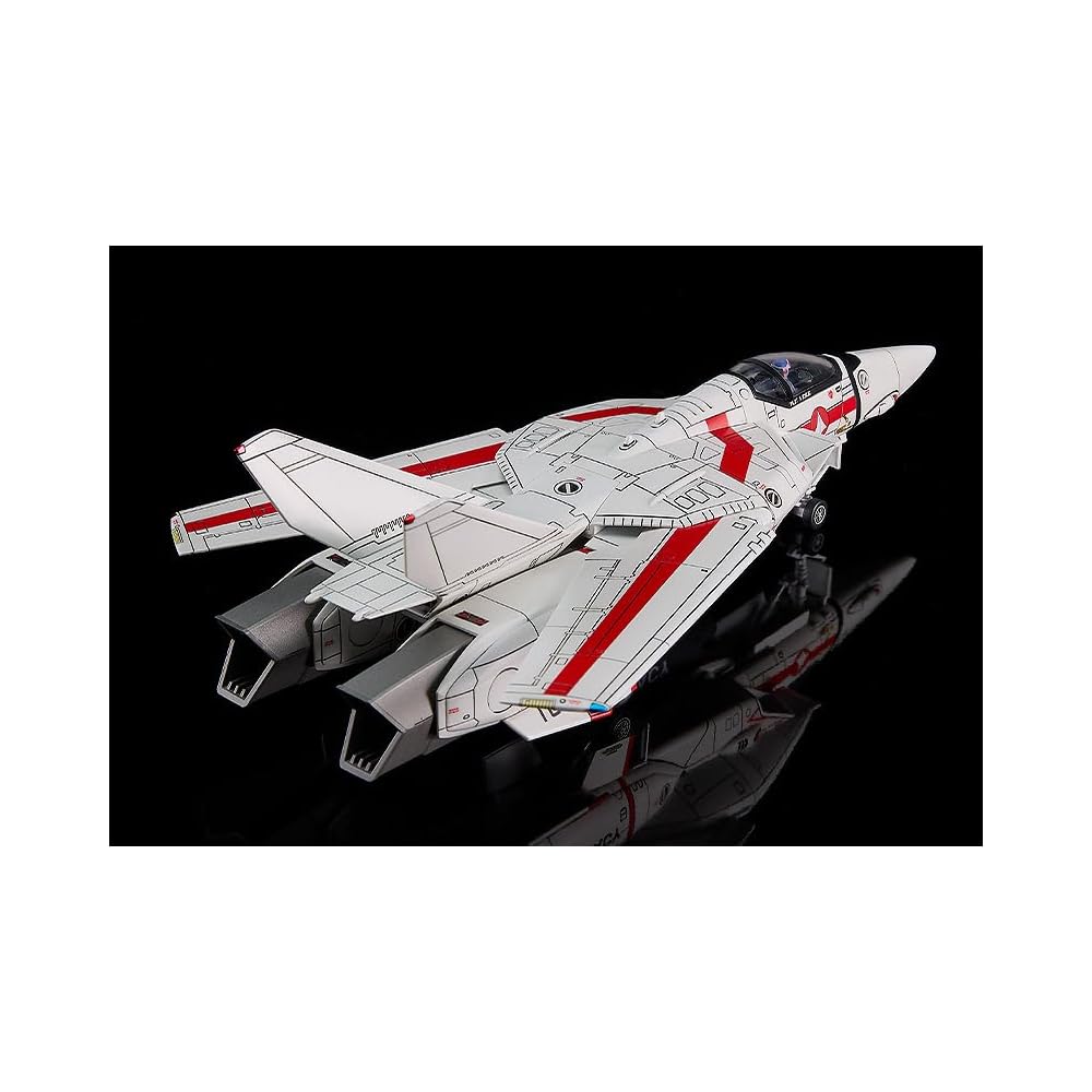 Plamax PX06 1/72 VF-1J Fighter Valkyrie Vermillion Squadron Model Kit Assembly Toy