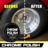 Chrome Cleaner Car Emblem Metal Cleaner Polishing Compound Car Chrome Plate Retreading Agent Metal Polish Restorer Car Rust