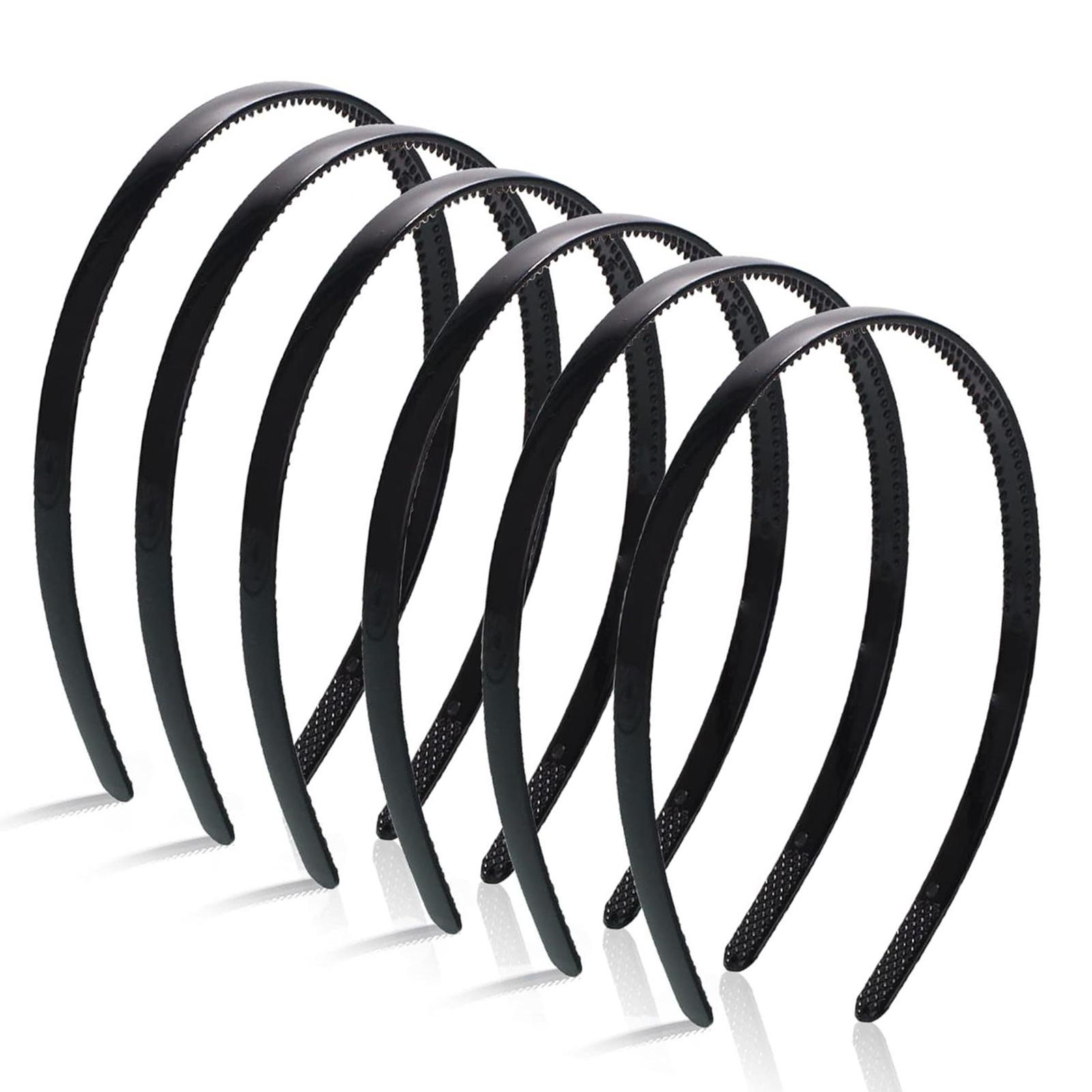 

Набор из 6 стильных повязок на голову для повседневного ношения, аксессуар для волос, универсальный обруч для волос для женщин, для ежедневного использования и занятий спортом D