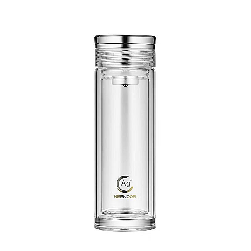 X’Nuo XN-7052 Double-Layer Glass Tea Infuser Bottle