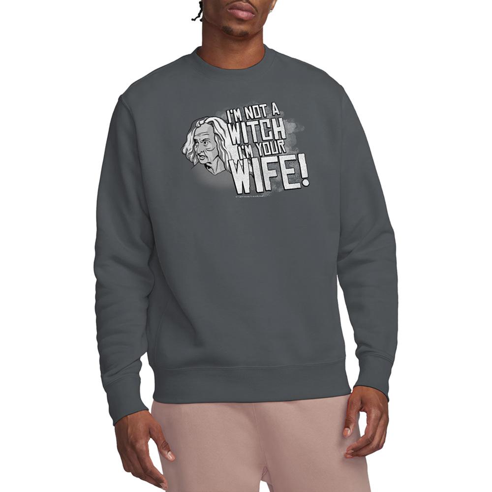 The Princess Bride Unisex Adult Not A Witch Tagless Sweatshirt