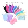 Facial Deep Cleansing Reusable Makeup Remover Gloves Soft Microfiber Cleansing Makeup Remover Gloves Cleansing Towel for Face