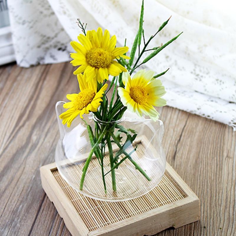 Katzenglasvasen, durchsichtig, für Blumen und Pflanzen, Terrarium, Behälter, Hängevase, Hochzeitsdeko, Gartenornamente, Hängepflanzgefäß