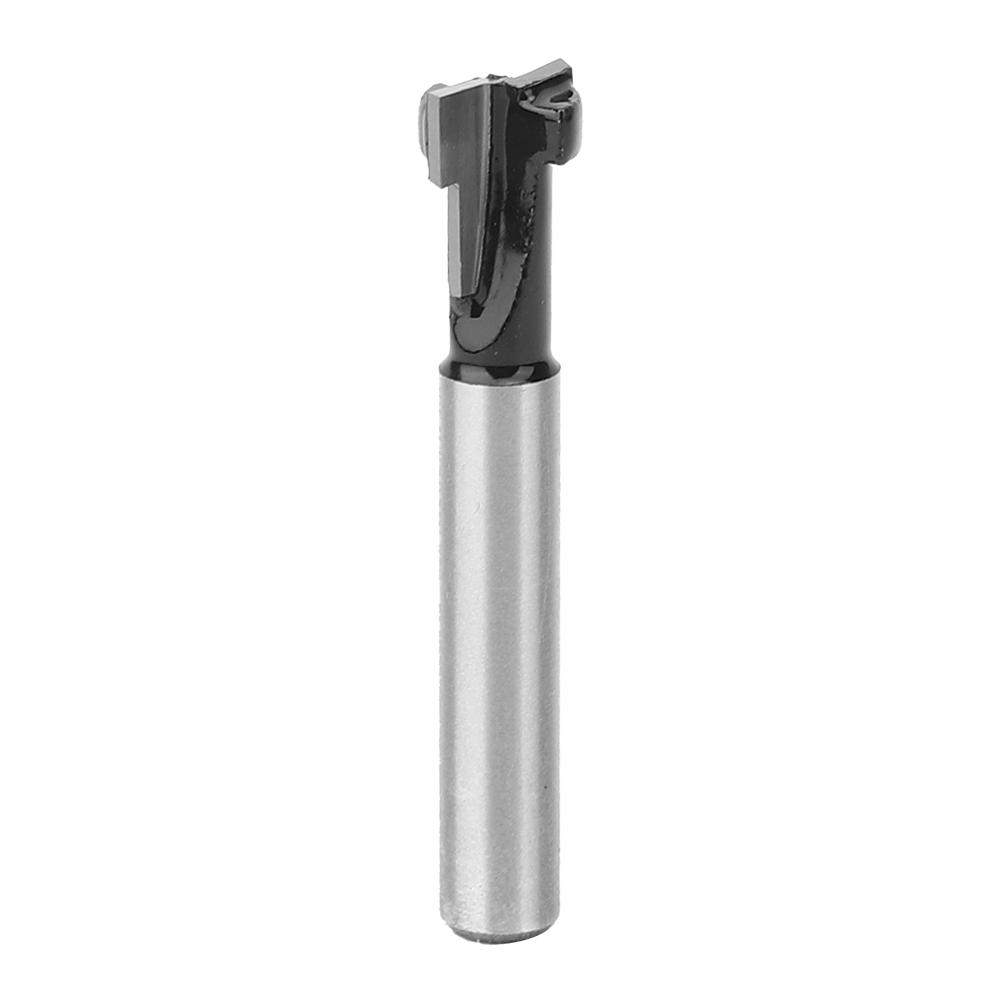 

Woodworking Milling Cutter 14 Shank Hard Alloy 6 x 12 Keyhole Knife Cutter Bit