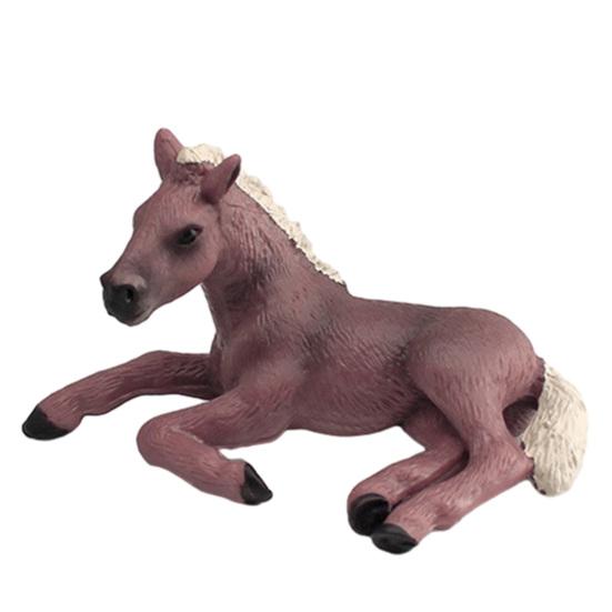 

Реалистичная фигурка лошади Жеребец Пони Коллекционная модель Миниатюрное сельскохозяйственное животное Мальчики Девочки Образовательная игрушка Декор Любитель лошадей H