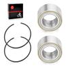 2 יחידות מיסב גלגל קדמי אחורי ואטם טבעת ל-Can-Am Maverick X3 MAX Turbo R RR 2017-2023 293350109 293350129 293350151 293370102
