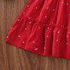 2025 Sommer Mädchen Polka Dot Prinzessinnenkleid - Kurzärmelig und Modisch