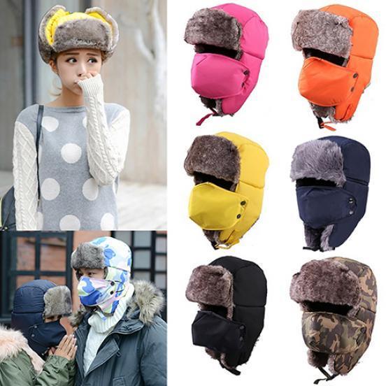 Warm Trapper Ear Flap Ushanka Hat 