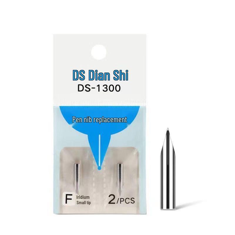 DianShi ZhiBi DS-1400 Time Capsule EF Nib Fountain Pen with Special Press Grip and Nib Refill