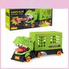 Dinosaur Capture Storage Car Toy With Inertial Movement For Kids Learning And Play