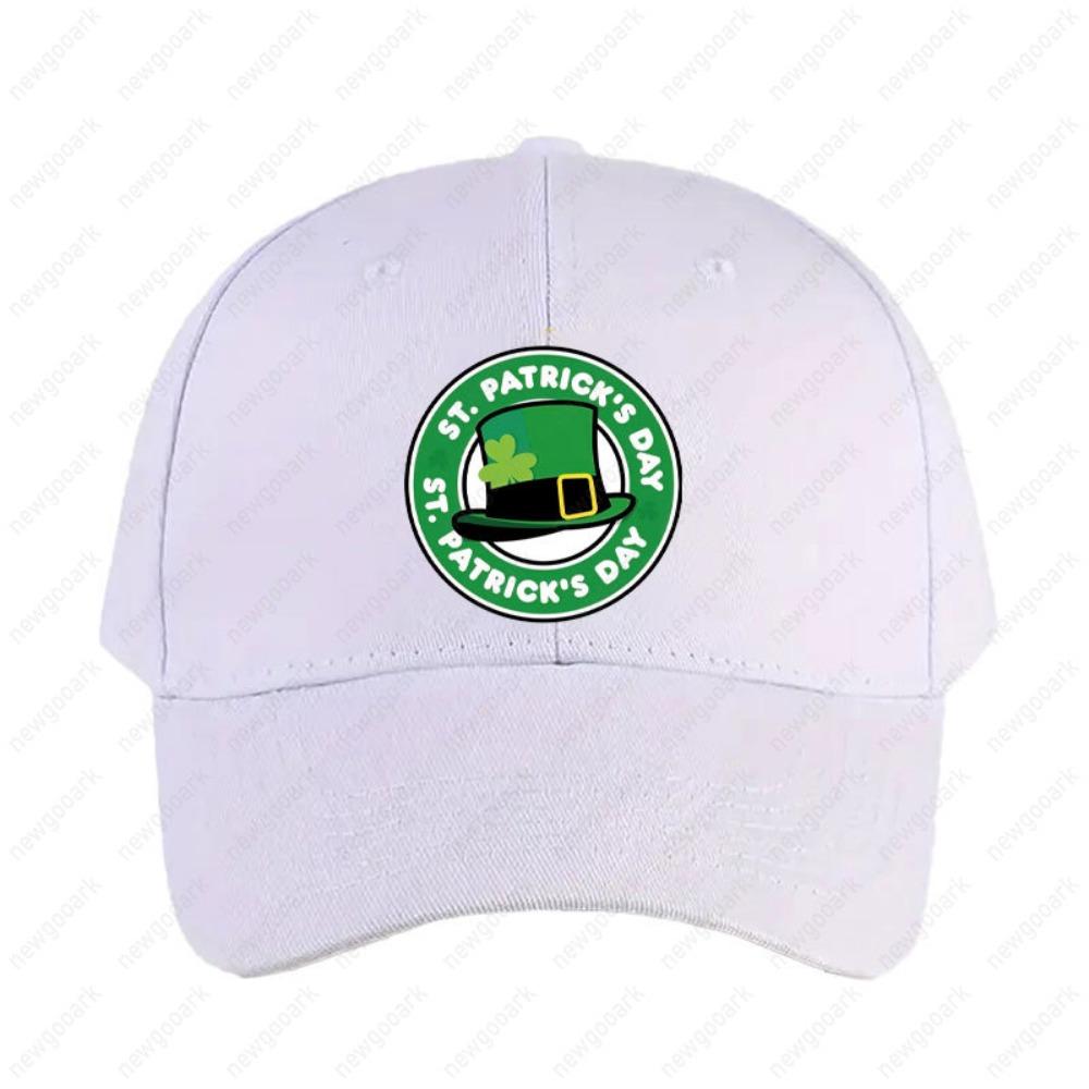 3.17 St Patricks Day Cap Adult Summer Women Unisex Peaked Hat Fashion Casual Adjustable Printed Baseball Caps Trucker Cap