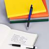 Deli 0.7mm Blue Click-Type Ballpoint Pen for Students and Office Use