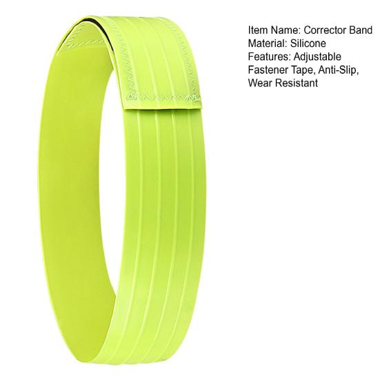 60/90CM Skipping Posture Corrector Band Adjustable Anti-Slip Silicone Posture Correction Belt Beginner Rope Jumping Training Arm Fixing Strap