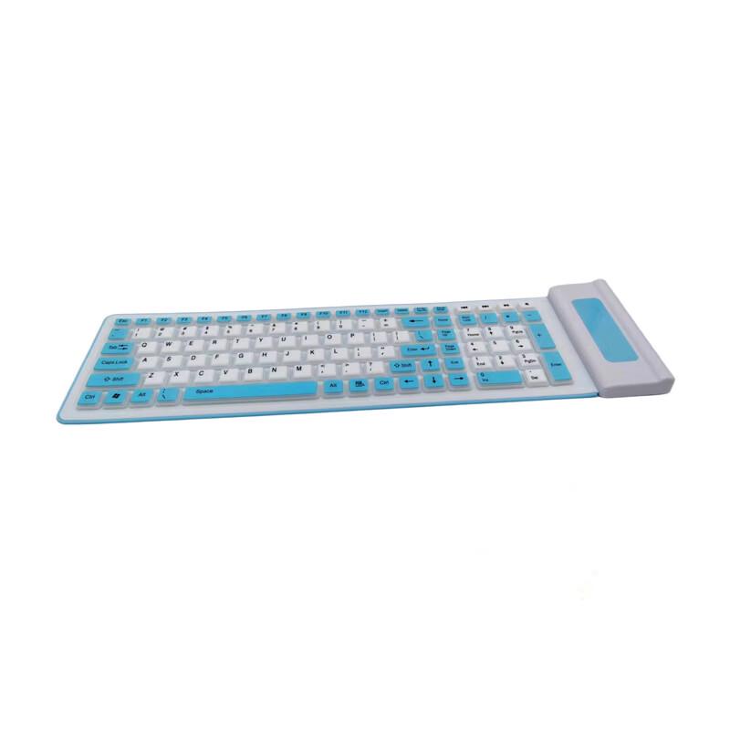 OLOEY 2.4G Wireless Waterproof Silicone Keyboard
