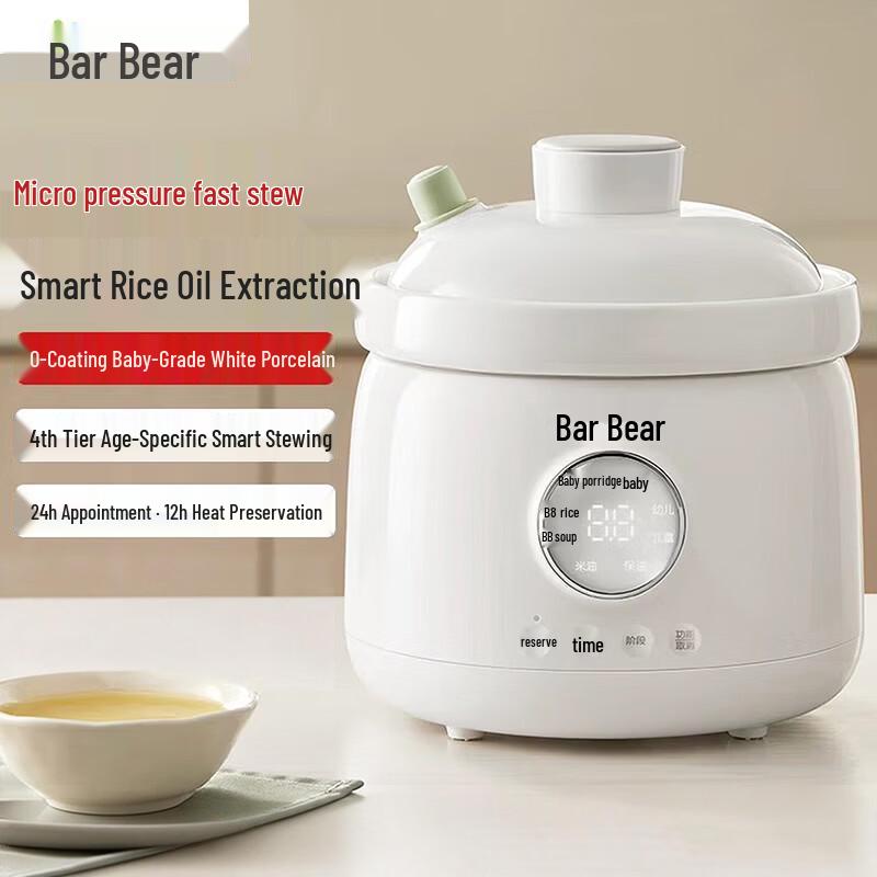 Bear 1L Smart Multi-functional Electric Stew Pot